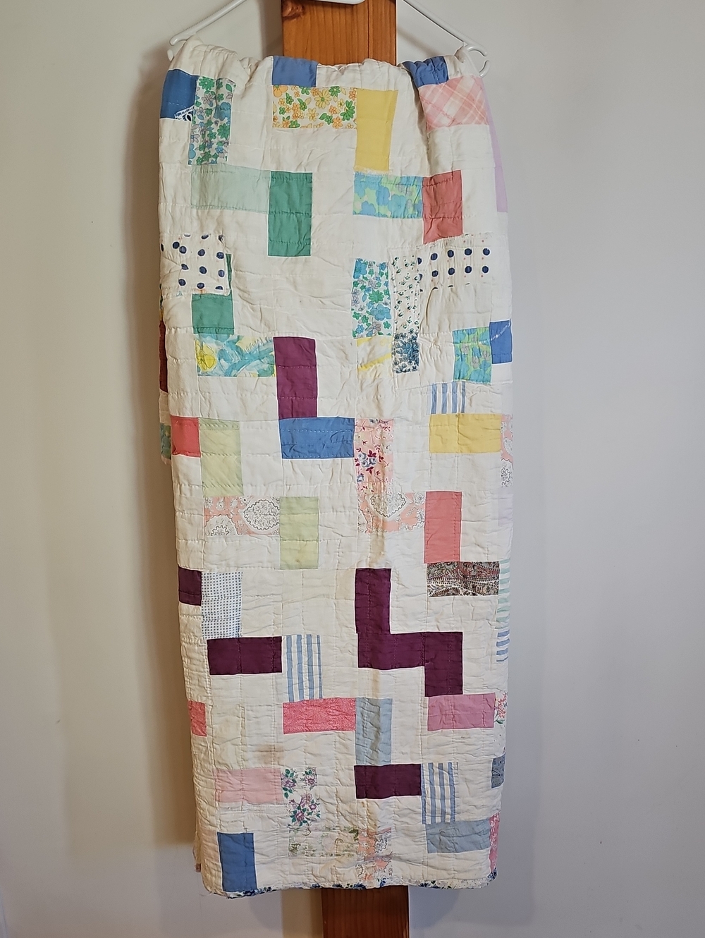 Patchwork Quilt - Pastel Colors